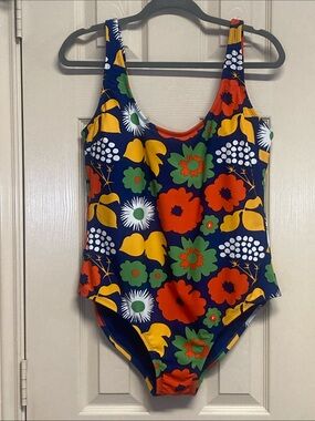 Marimekko x Target Swimsuit One Piece Kukkatori Bold Floral Sz XL